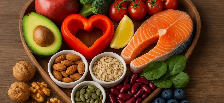 Харчування для здоров’я серця: список продуктів
